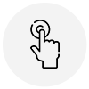 Panic button icon